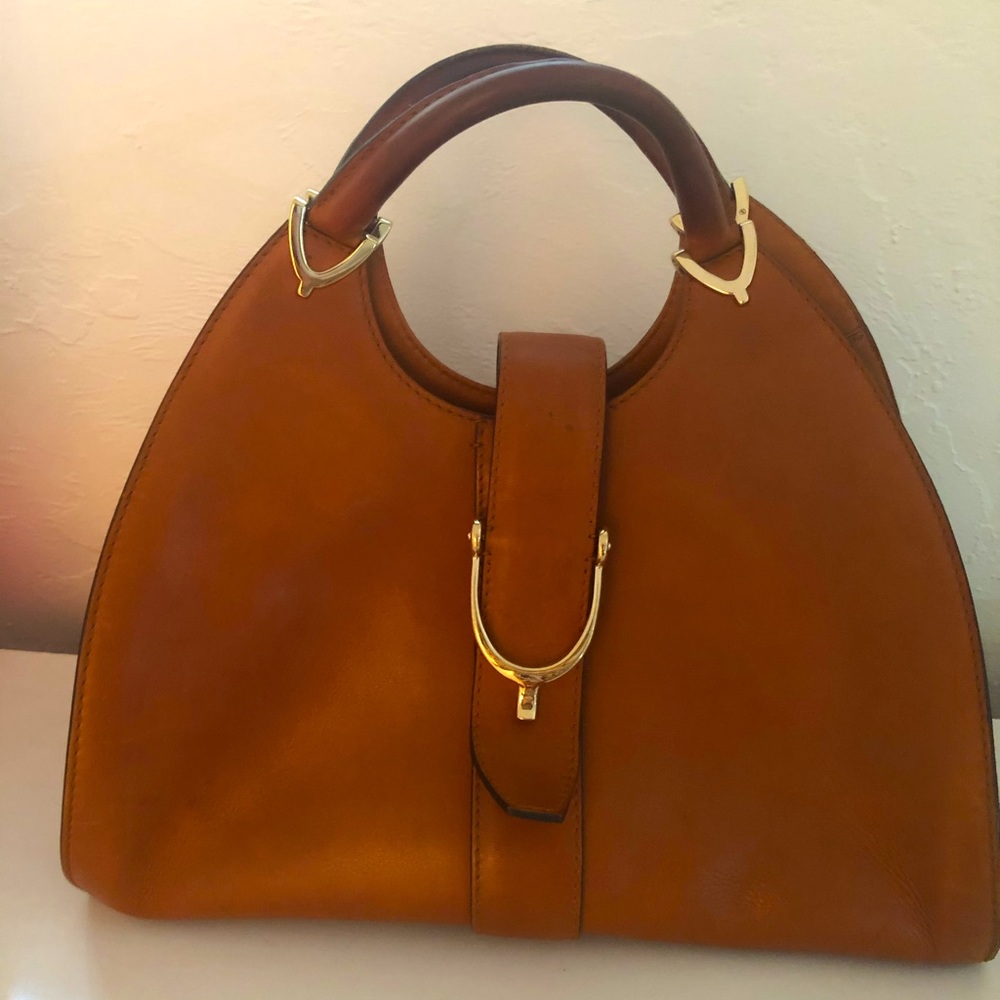 Genuine Gucci Bag Full Grain Leather